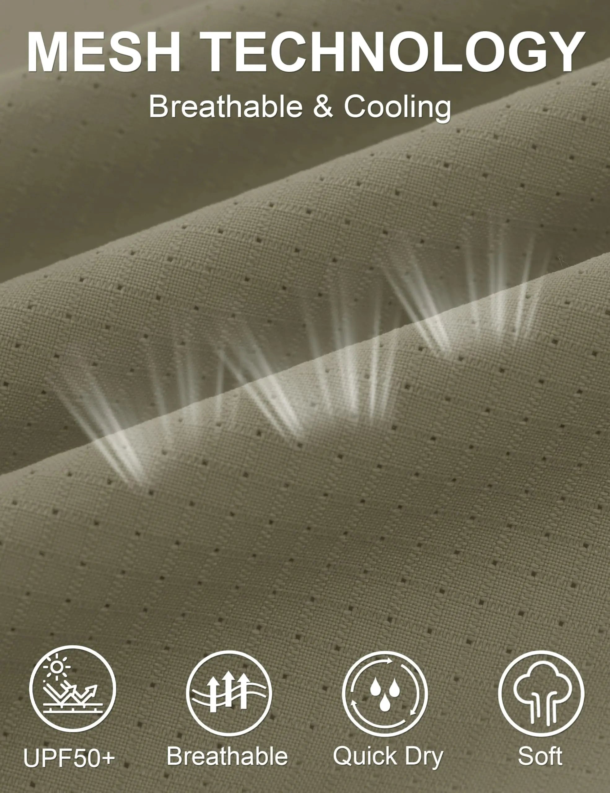 TACVASEN Quick Dry Shirts