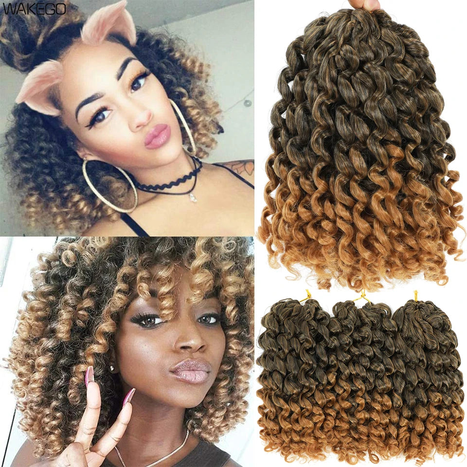8 Inches Jamaican Bounce Crochet Hair