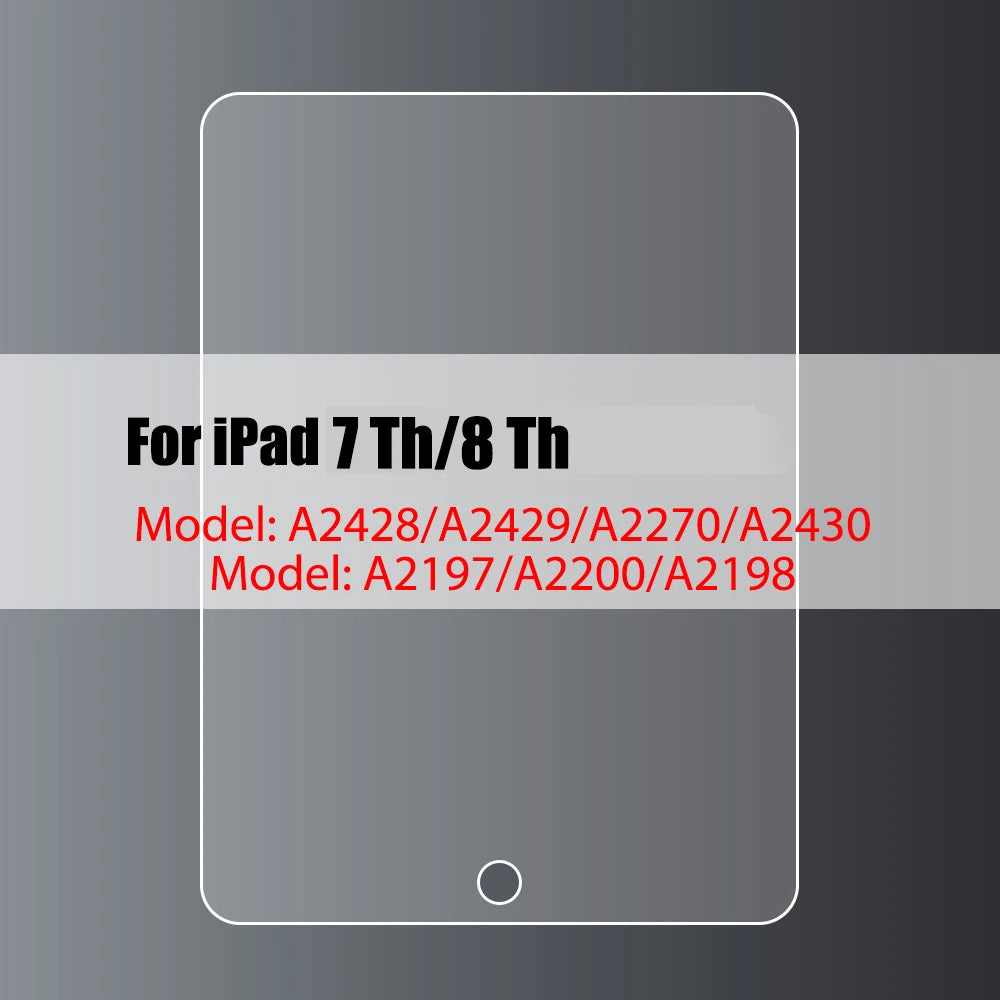Tempered Glass Screen Protector For iPad