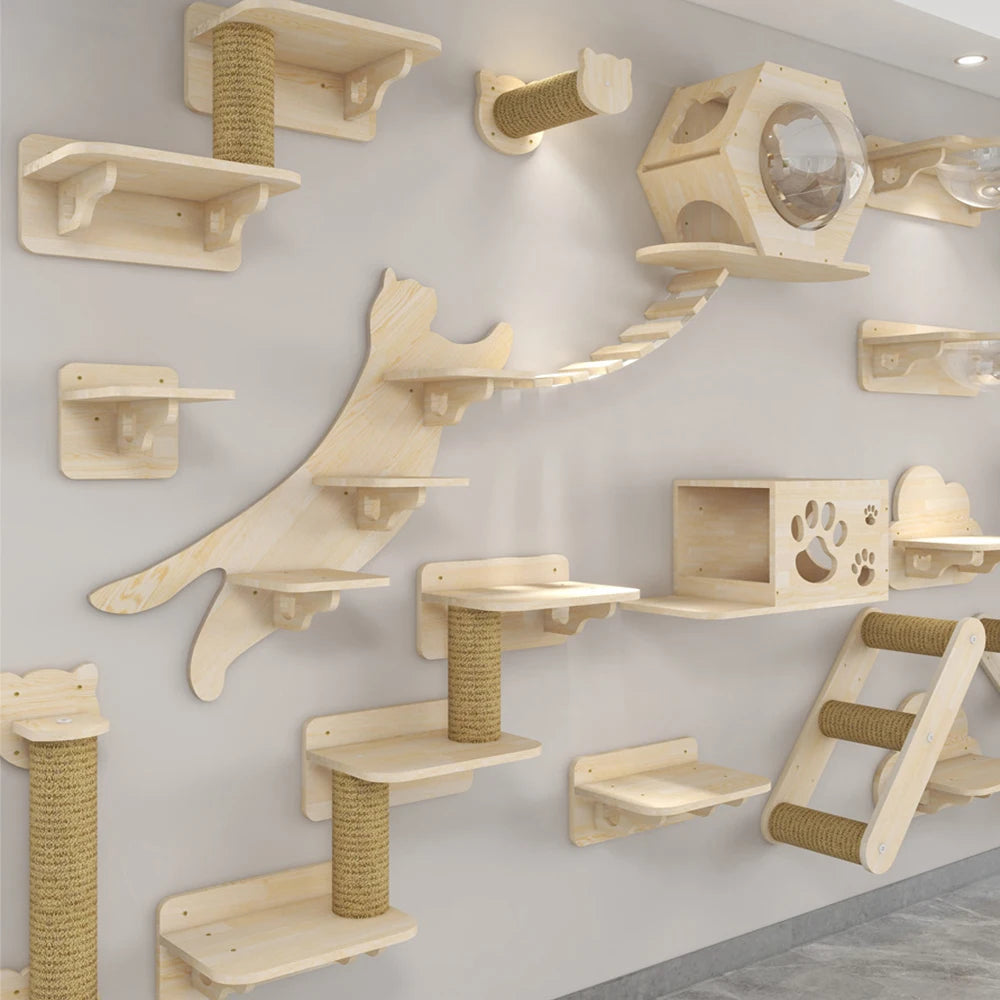 Cat Tree Wall Mounted