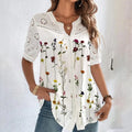 Temperament Casual Lace Shirt