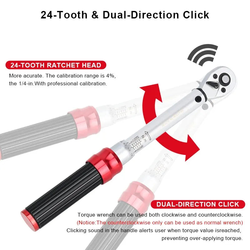 RIDERACE Bicycle Torque Wrench Set