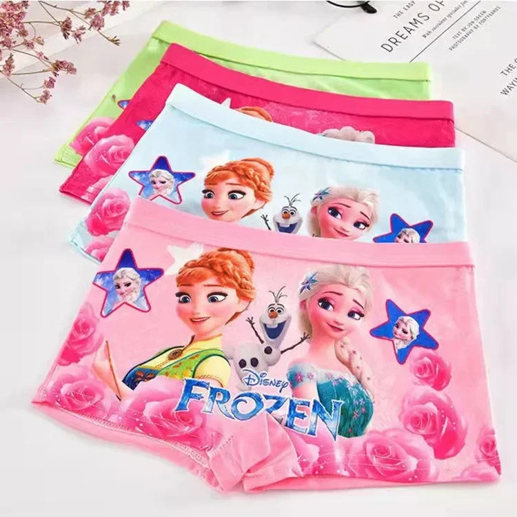 4pcs Disney/Spiderman Children's Panties