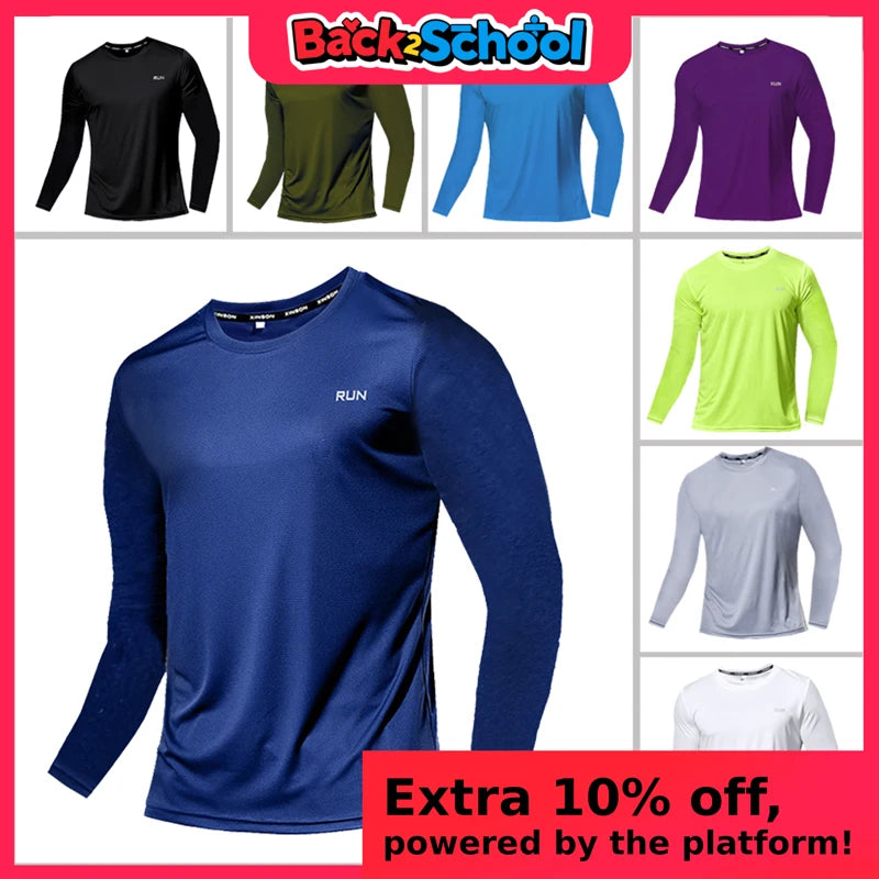 Quick Dry Long Sleeve Sport T-Shirt