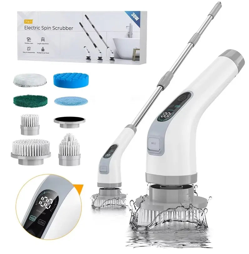 Electric Cordless Cleaning Brush