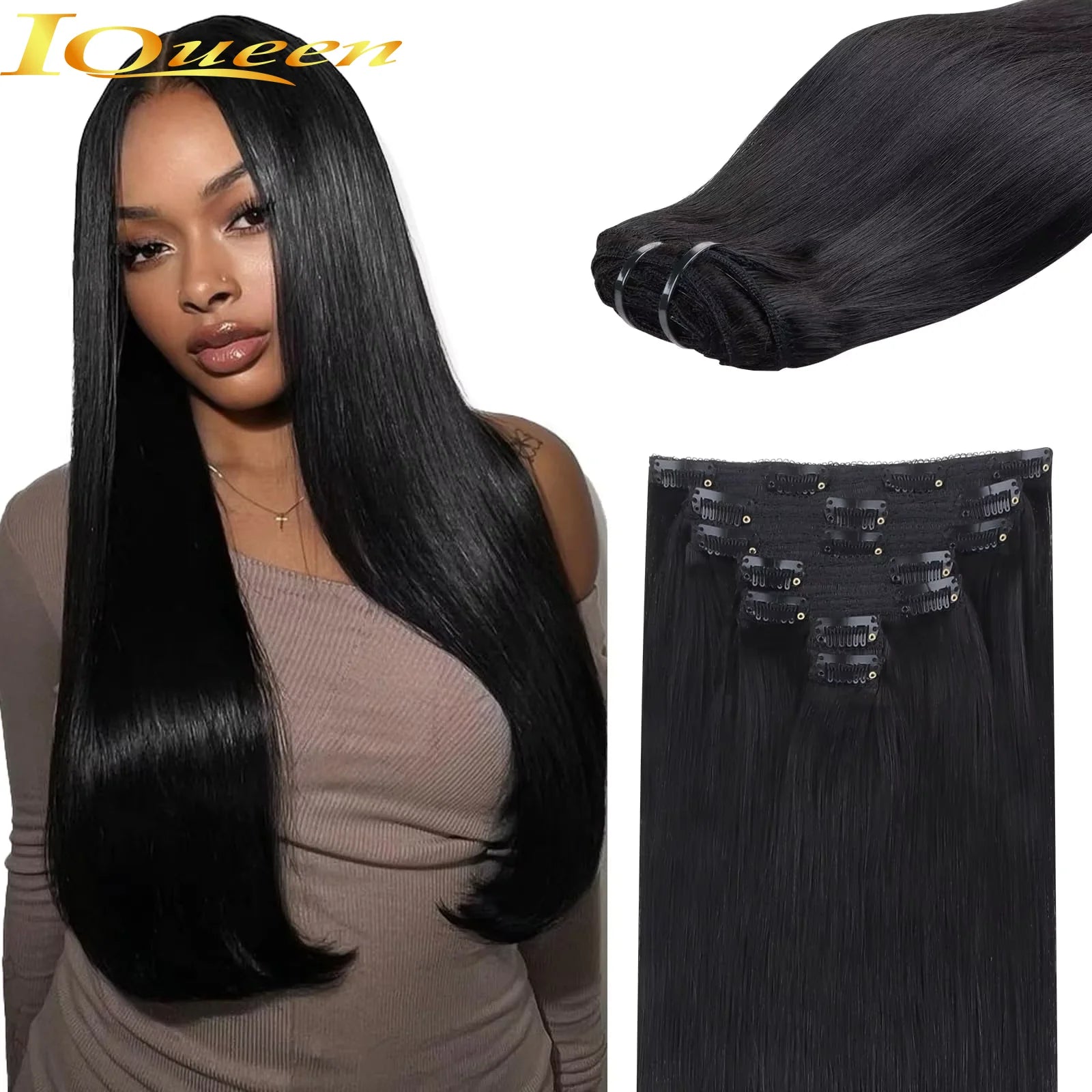 Clip In Human Hair Extensions